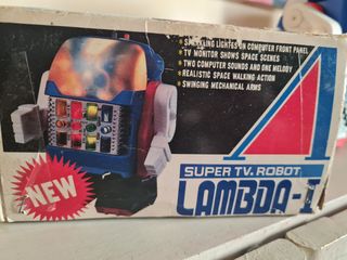 Lambda 1 super tv Robot vintage