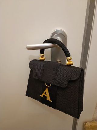 Bolso de mano fiesta negro