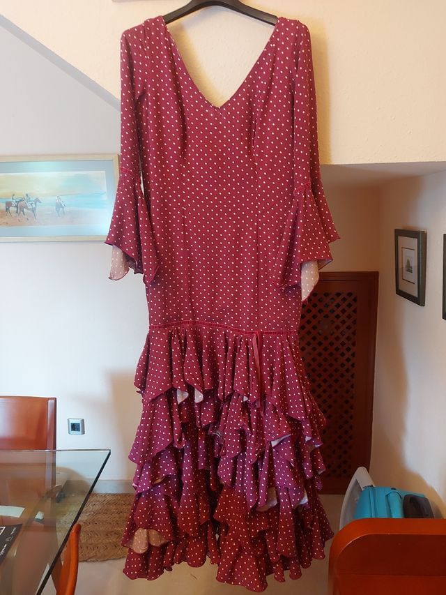Traje Fallera Trajes De Flamenca Segunda Mano Talla 42 Patrones