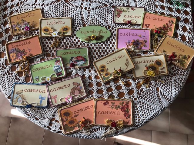 Targhe per personalizzare le porte