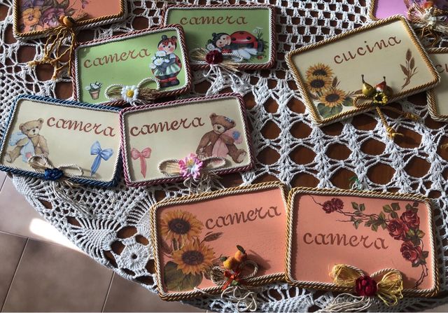 Targhe per personalizzare le porte