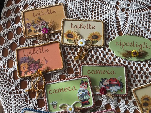 Targhe per personalizzare le porte