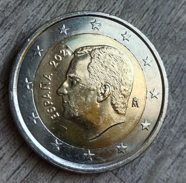 Moneda 2€ rara fallo