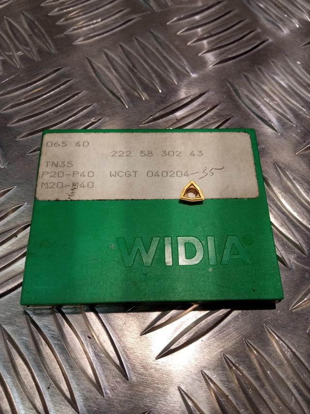 Plaquitas torno Widia WCGT