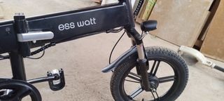 Bicicleta eléctrica plegable