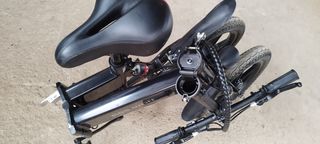 Bicicleta eléctrica plegable
