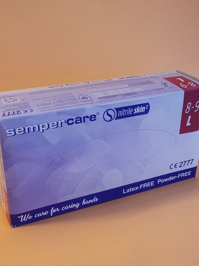 Guantes Nitrilo . 200 und . Talla L