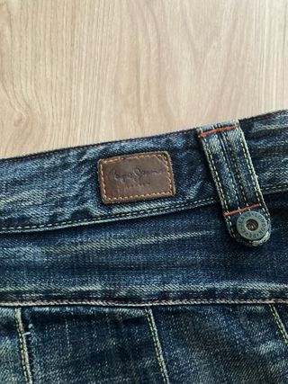 Minifalda de tablas vaquera Pepe Jeans