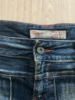 Minifalda de tablas vaquera Pepe Jeans