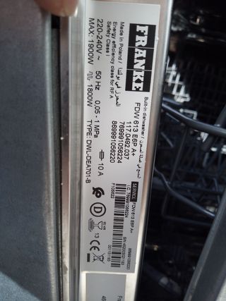 scheda madre lavastoviglie franke