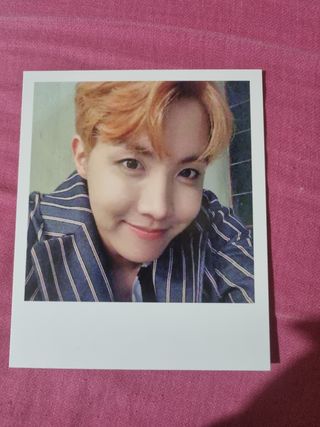 Photocard Polaroid J-hope BTS