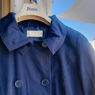 Trench  donna doppio  petto cotone