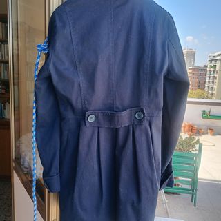 Trench  donna doppio  petto cotone