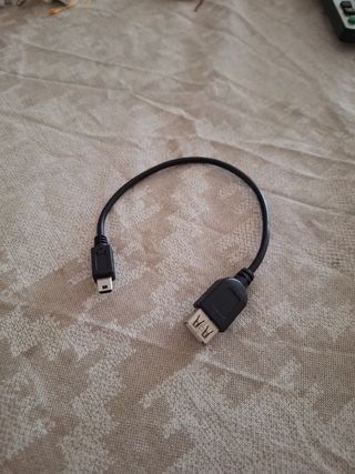 Cable otg a usb hembra