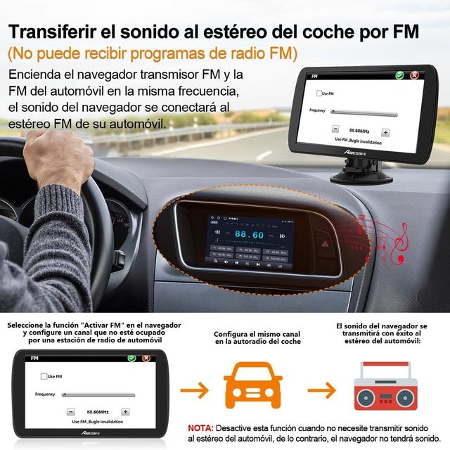 Pantalla Navegador GPS Off Road 9 pulgadas