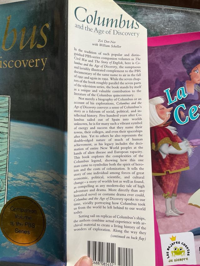 REGALO LIBRO. Colon y la era de los descubridores