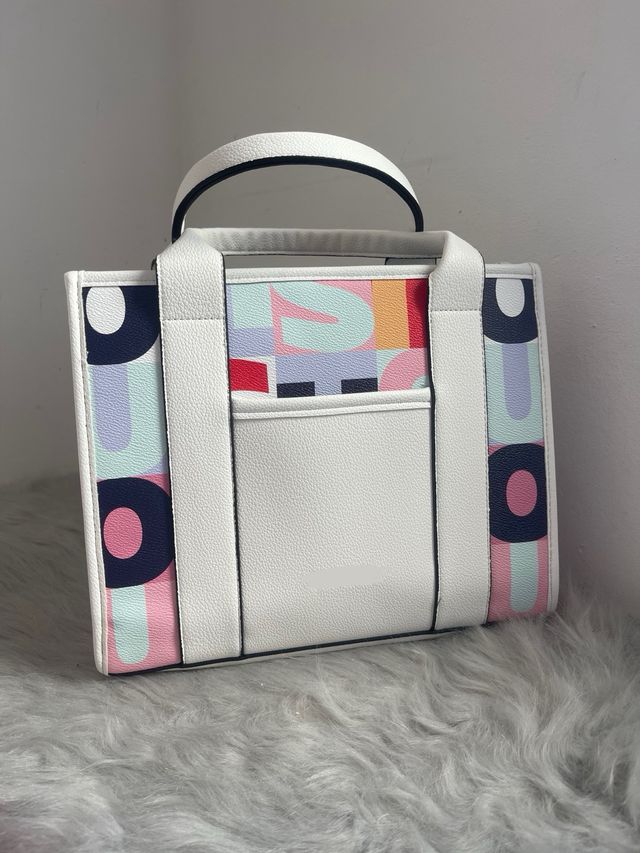 Bolso Cuadrado Blanco