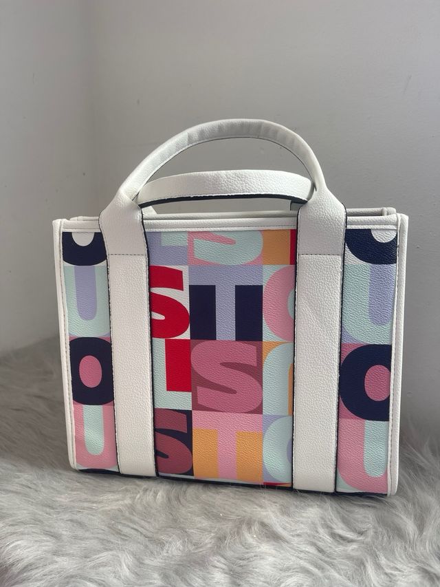 Bolso Cuadrado Blanco