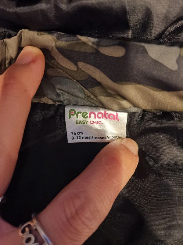 Piumino smanicato Prenatal