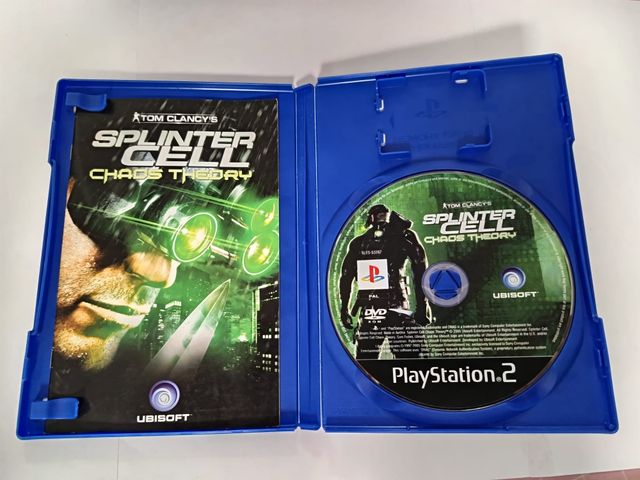 3 juegos PlayStation2 tom clancy´s splinter cell