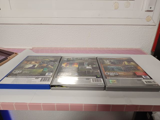 3 juegos PlayStation2 tom clancy´s splinter cell