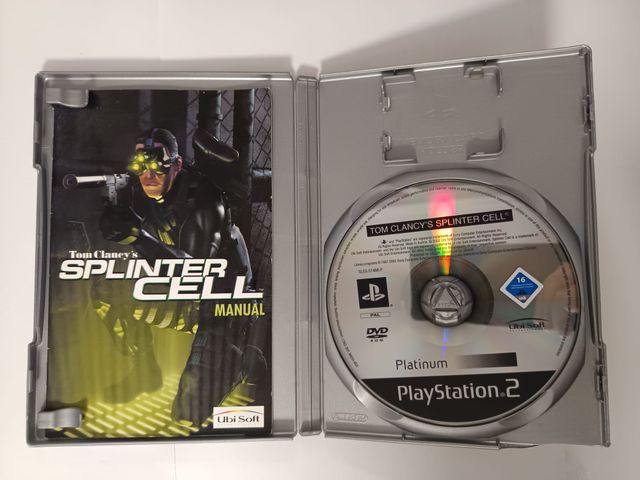 3 juegos PlayStation2 tom clancy´s splinter cell