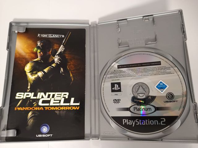 3 juegos PlayStation2 tom clancy´s splinter cell