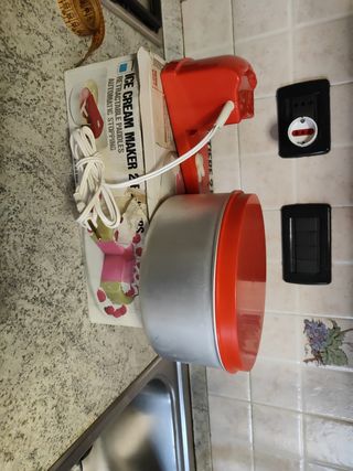 Sorbettiera/Gelatiera/helados TEFAL