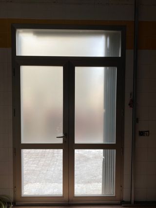 Puertas aluminio cristal 