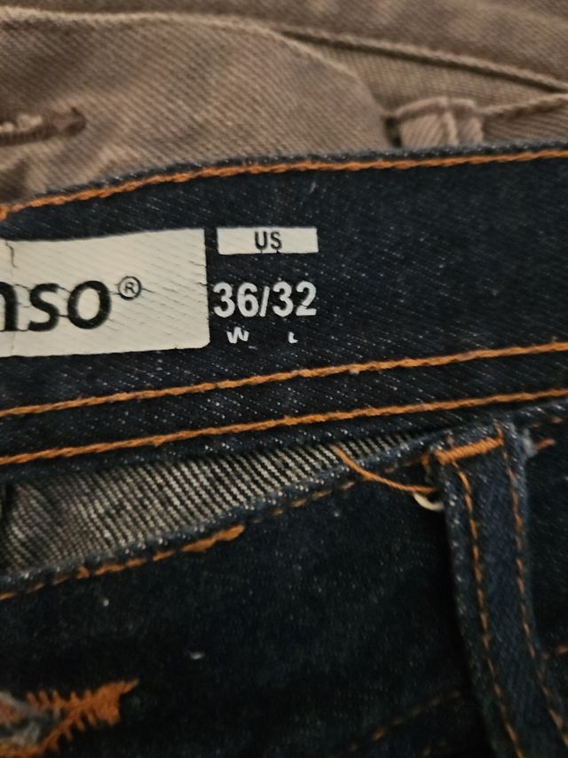 Lote 2 pantalones vaqueros