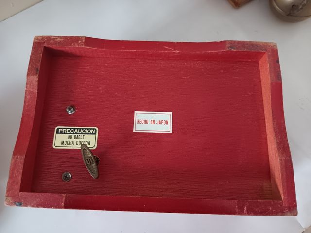 Joyero musical vintage