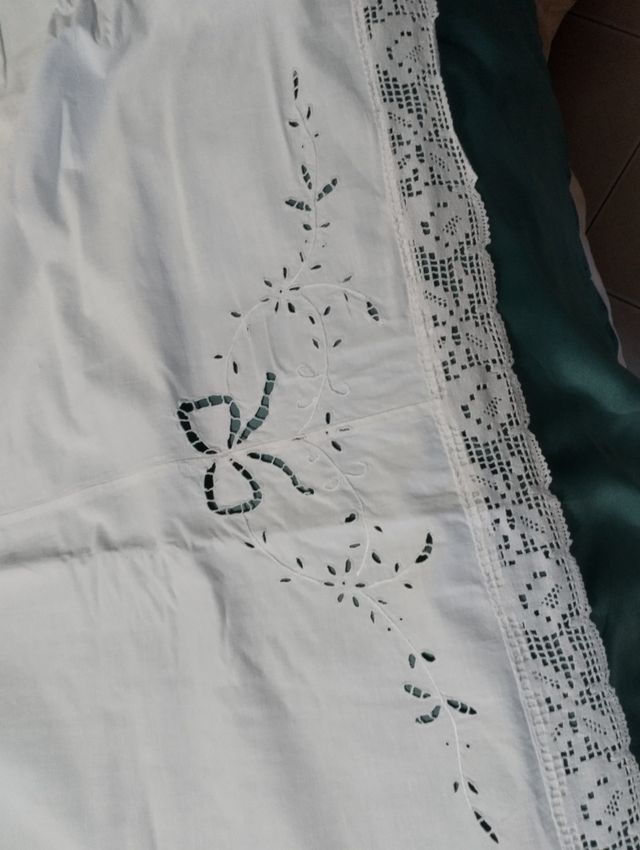 Lenzuolo singolo primi del novecento