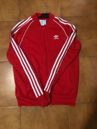 Sudadera adidas rojo
