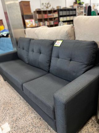 Sofa Chaise Longue #black #negro 663672150*