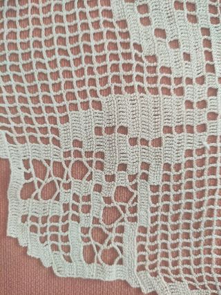 Tapete ganchillo 27 cm