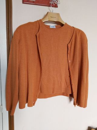 Conjunto rebeca sueter y jersey regalo PANDORA