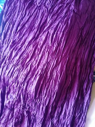 falda de vuelo, lila, morado.