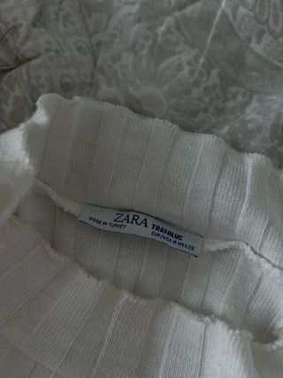 Jersey blanco Zara