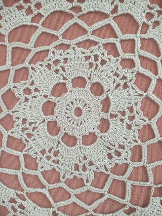 Tapete ganchillo 30 cm
