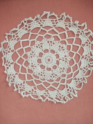 Tapete ganchillo 30 cm