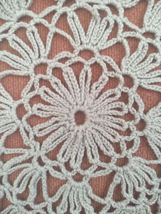 Tapete ganchillo 15 cm