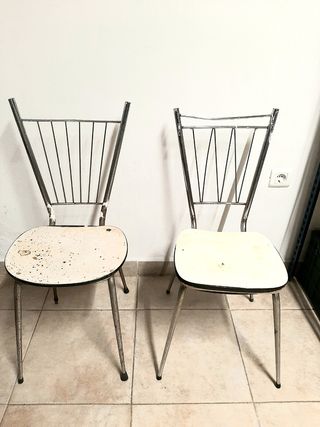 Sillas de cocina antiguas