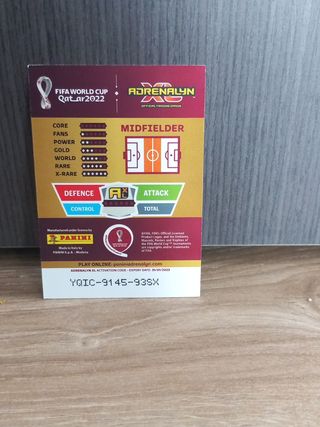 Cromos de fútbol mundial