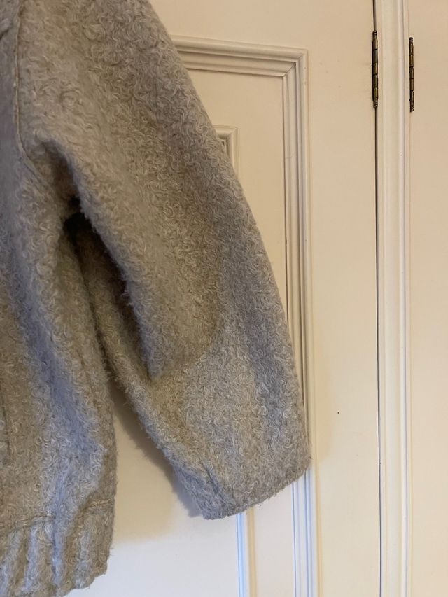 Chaqueta bucle oversize Zara