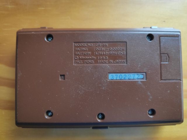 Game & Watch Nintendo Donkey Kong II