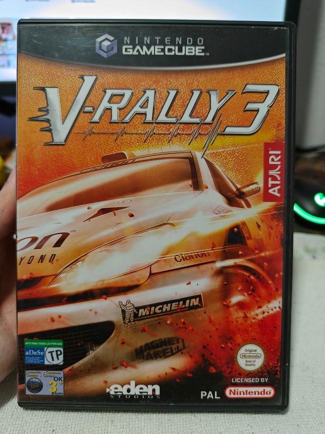 V rally 3 gamecube completo