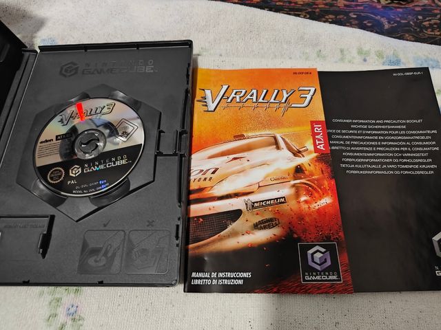 V rally 3 gamecube completo