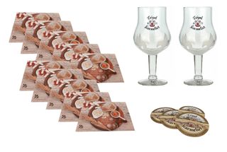 Kit birra Tripel Karmeliet 26 pezzi