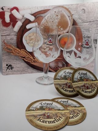 Kit birra Tripel Karmeliet 26 pezzi