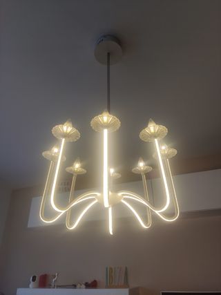 Lampara de araña LED